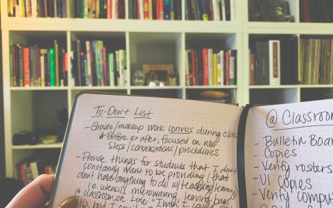My To-Don’t List